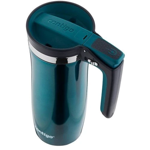 Термокружка Contigo Handled AUTOSEAL 470 мл Evergreen (2028799) фото 3