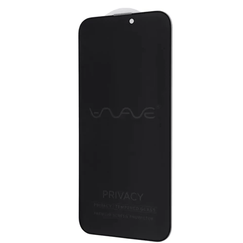 Защитное стекло для iPhone WAVE Tempered Glass Privacy Black for iPhone 15