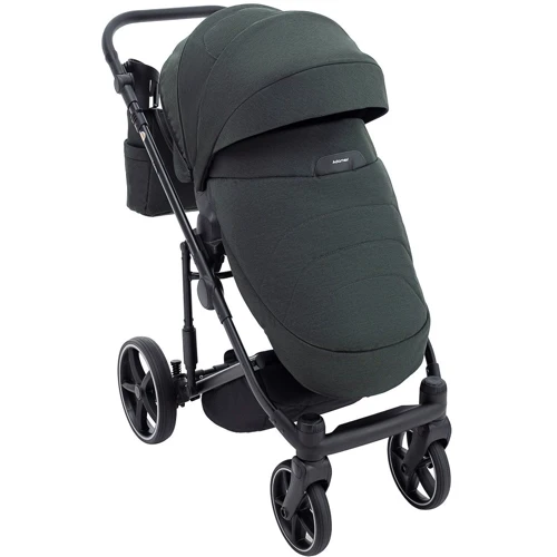 Коляска 2 в 1 Adamex Zico Lux TK-50 темно-зеленый (680774): Материал колес EVA