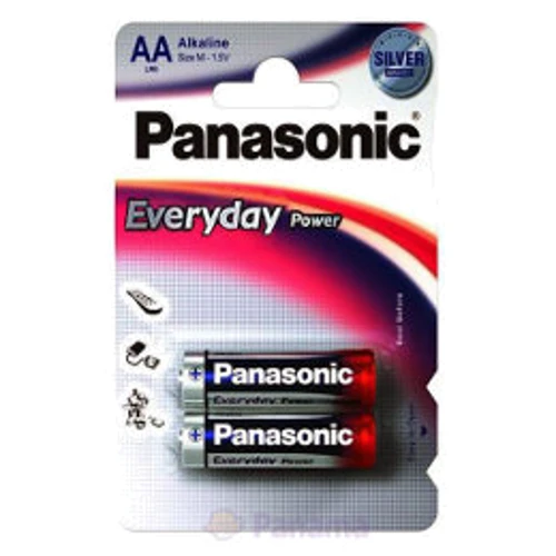 Батарейка Panasonic EVERYDAY POWER AA BLI 2 ALKALINE (LR6REE / 2BR)