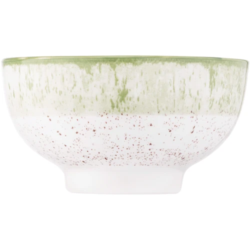 Салатник Ardesto Siena 11.5 см порцеляна Біло-зелений (AR2914SWG)