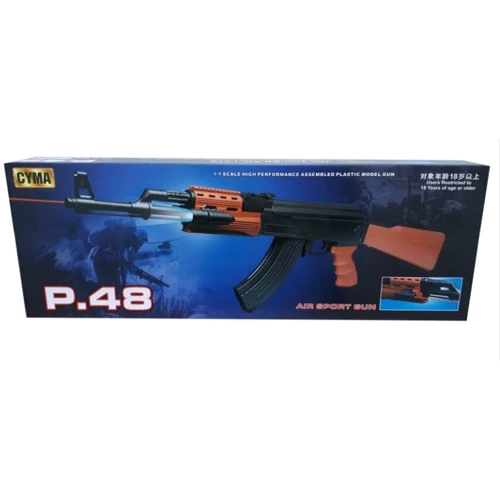 Детский Автомат Калашникова CYMA P.48 с шариками: Производитель CYMA