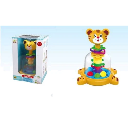 Юла SUNLIKE Тигреня з кульками Помаранчевий (SL83014)