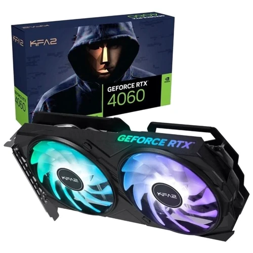 Відеокарта KFA2 GeForce RTX 4060 EX 1-Click OC (46NSL8MD8MEK)