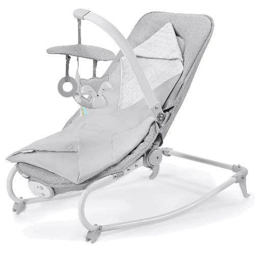 Шезлонг-гойдалка Kinderkraft Felio 2020 Stone Grey (KKBFELOGRY000N)