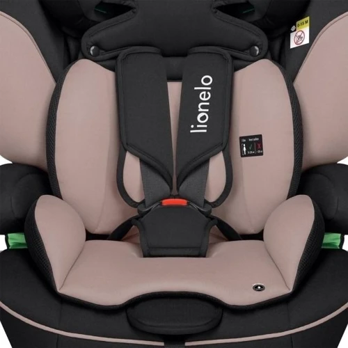 Автокресло Lionelo Levi i-Size Beige Latte (LO-LEVI I-SIZE BEIGE LATTE): Вес ребенка 9 - 36 кг