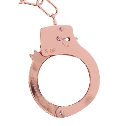 Наручники металлические Toy Joy Rose Gold Fun Cuffs (розовое золото)