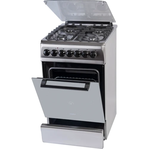 Плита комбинированная KLASS T5408E4 H.Inox