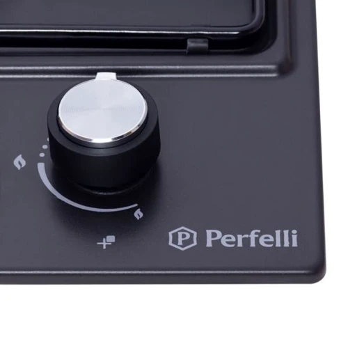Варильна поверхня газова Perfelli HGM 61414 BL: Розташування панелі фронтальне