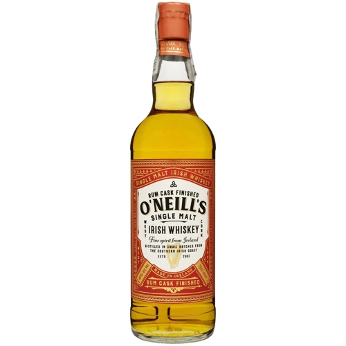 Віскі O'Neills Rum Cask Finished Single Malt Irish Whiskey 40% 0.7 л (FSH_5391524714319)