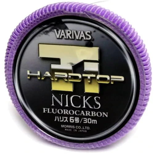 Флюрокарбон Varivas Hardtop Ti Nicks 30m #6 0.405mm