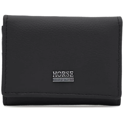 Женский кошелек Horse Imperial черный (K1022cbl-black)