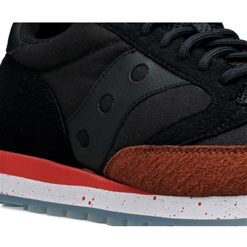 Кроссовки Saucony Raised by Wolves JAZZ 81 (70737-1s) 43 (10) черные натуральная замша демисезон фото 6