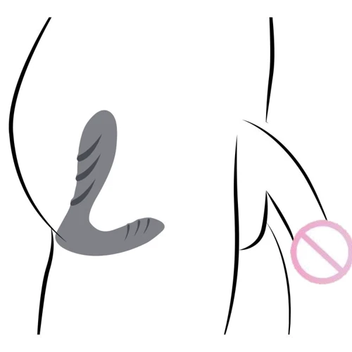 Массажер простаты Silicone Prostate Vibrator with Remote Control с дистанционным управлением