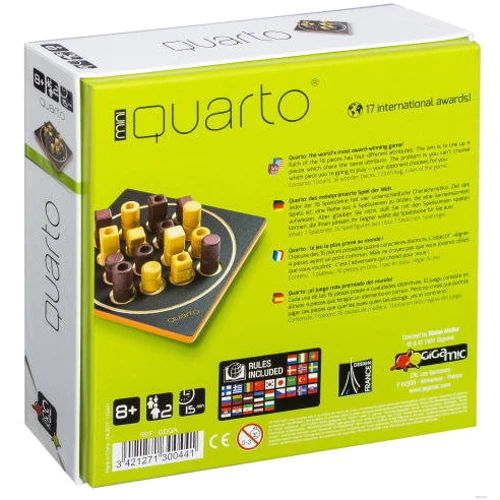 Кварто Мини QUARTO MINI (русские правила) (1000210): Вид логические
