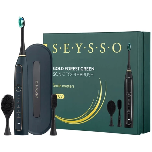 Зубная щетка Seysso Gold Forest Green