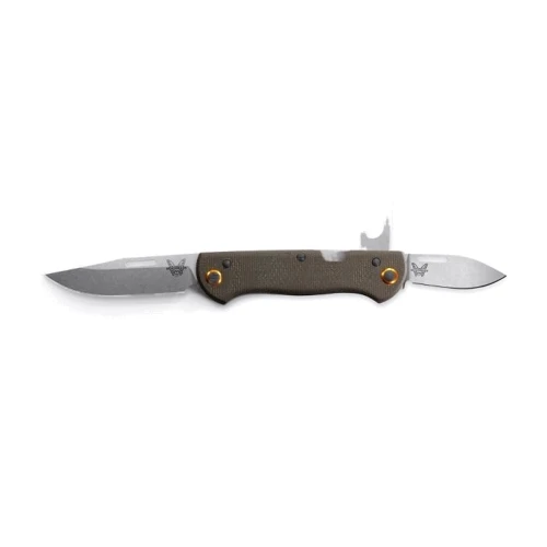 Нож Benchmade Weekender 2 клинка олива (317-1): Тип ножа Карманный