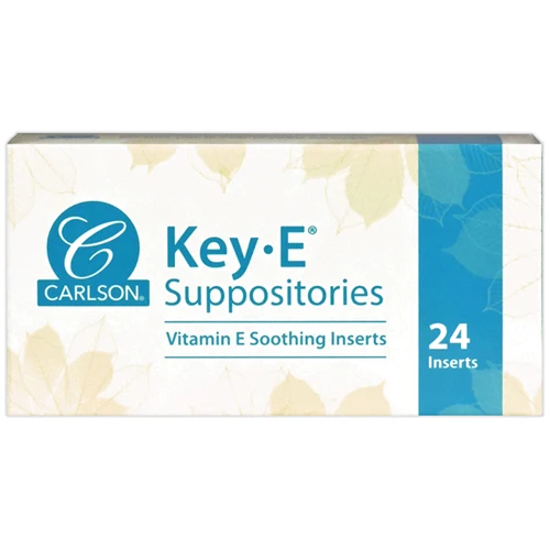 Carlson Labs Key-E 12 Suppositories (CAR-00555)
