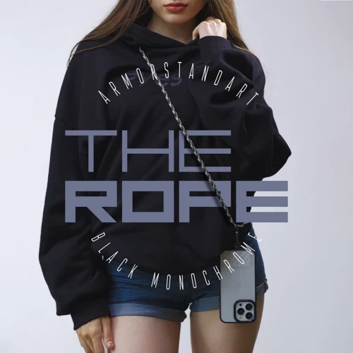 Ремешок для смартфона ArmorStandart Rope Black Monochrome with Clear holder (ARM76091): Тип аксессуара ремешок