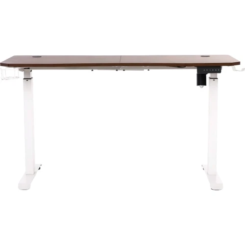 Компьютерный стол моторизированный HATOR Vast PRO (HTD-051) Wallnut/White: Особенности Органайзер для проводов, Встроенные органайзеры, Регулируемая высота ножек
