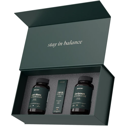 Набір Mind Shi Mushroom+CBD Oil Premium Box