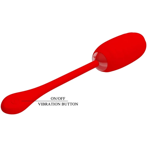 Виброяйцо LYBAILE Pretty Love - Kirk Egg Red (BI-014654-2)