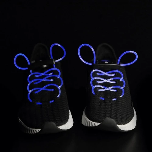 Светящиеся шнурки UFT Disco Blue фото 5