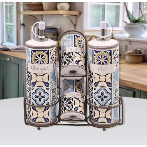 Набор для специй Maestro Holiday in Porto 5 предметов (MR20005-04S)