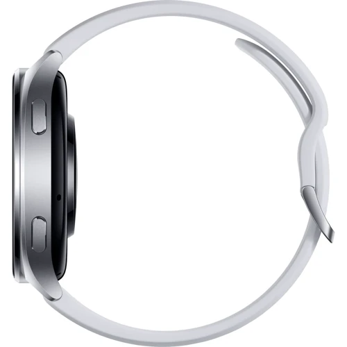 Смарт-часы Xiaomi Watch 2 Sliver Case with Gray TPU Strap (UA): Особенности Гибридные, Барометр, Функция звонка, Металлический корпус, Водонепроницаемые, Компас, MP3-плеер, Встроенный микрофон, Динамик (громкая связь), Голосовой помощник