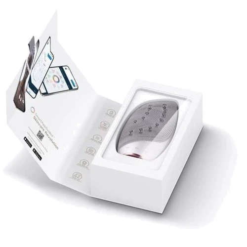 Очисна щітка для обличчя GESKE Sonic Thermo Facial Brush&Face-Lifter 8в1 starlight фото 5