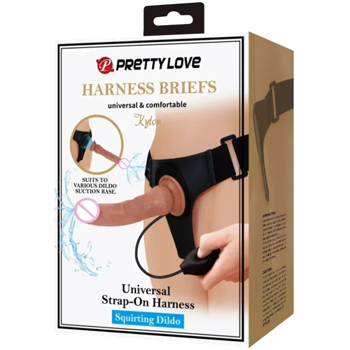 Страпон с эякуляцией LYBAILE Pretty Love Kyton (BW-022104P)