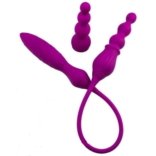 Вибратор Adrien Lastic AD-2X с пультом Mini