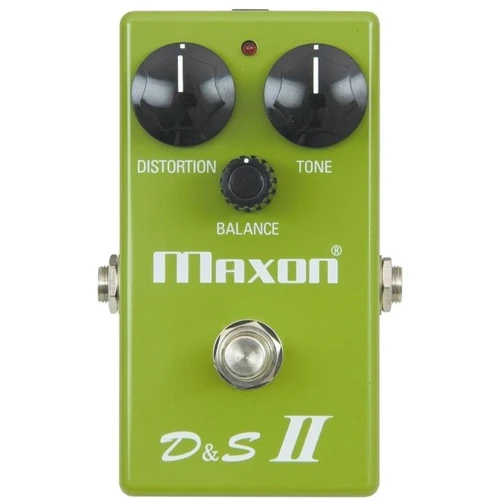 Педаль гитарных эффектов Педаль эффектов MAXON D&SII DISTORTION&SUSTAINER II: Тип эффекта Дисторшн