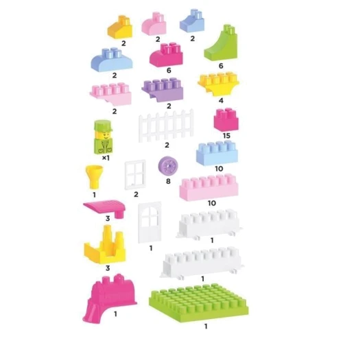 Игрушка Конструктор ТехноК 90 дет. (6535TXK)