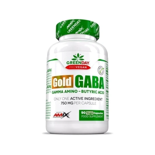 Amix Nutrition GreenDay ProVegan Gold GABA ГАМК (гамма-аміномасляна кислота) 90 капсул