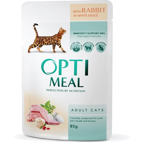 Влажный корм Optimeal for adult cats Набор #3 для взрослых кошек (3+1) 85 г (4820215363815): Порода Все породы