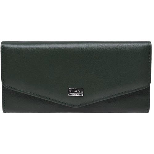 Женский кошелек Horse Imperial зеленый (K1803-green)