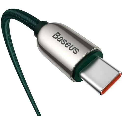 Кабель Baseus Cable USB-C to USB-C Display 100W 2m Green (CATSK-C06) фото 4