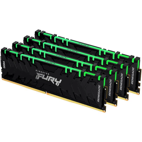 

Kingston Fury 32 Gb (4x8GB) DDR4 3600 MHz Renegade Rgb (KF436C16RBAK4/32)