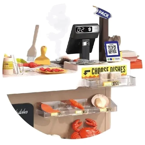 Набор игровой Тележка Фаст Фуд Teppanyaki Grill (889-285)