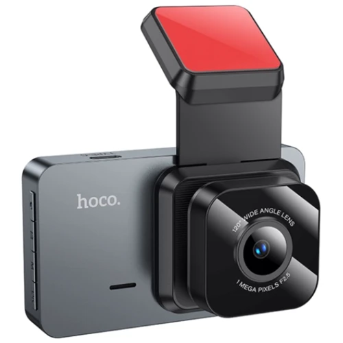 Автомобильный видеорегистратор Hoco DV9 3-inch screen driving recorder (720P) Metal Gray