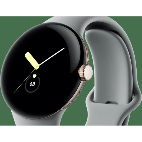 Смарт-часы Google Pixel Watch LTE Gold/Hazel: Материал корпуса нержавеющая сталь