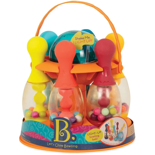 Игровой Набор Battat - Сверкающий Боулинг (6 кеглей, шар, подставка) (BX1640Z)