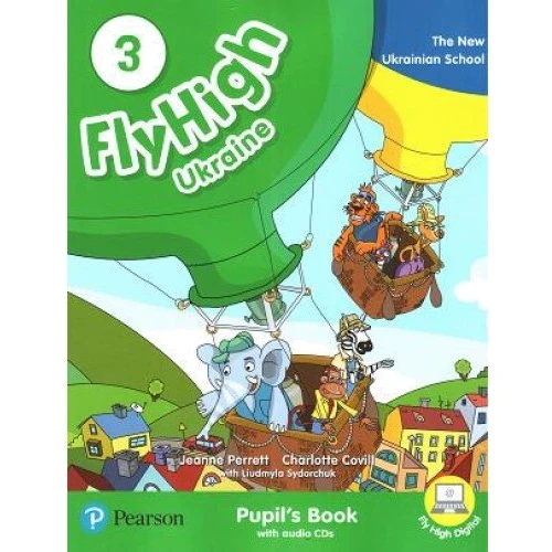 Підручник англійської мови Fly High 3 SB +CD UKRAINE