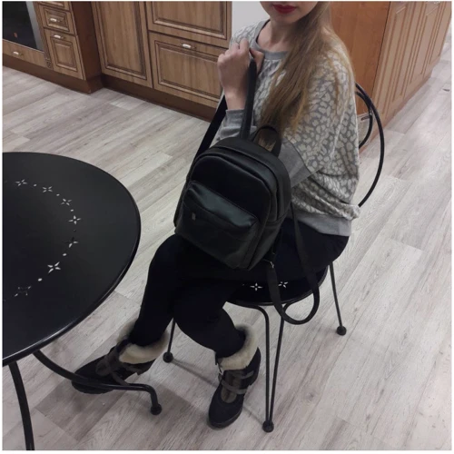 Жіночий рюкзак Sambag Brix SSH чорний (11111002)
