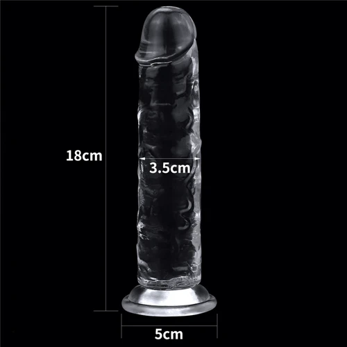 Фаллоимитатор LoveToy Flawless Clear Dildo 7"