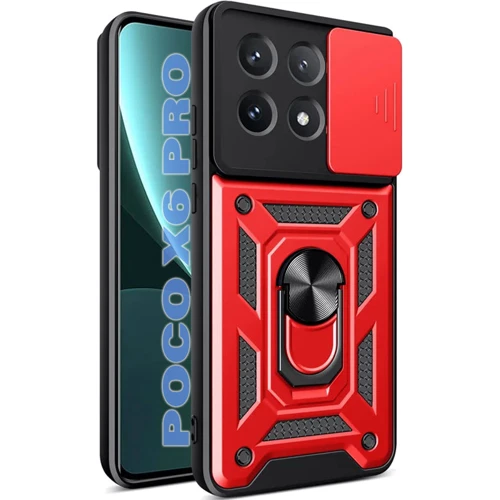 Чохол для телефона BeCover Military Red для Xiaomi Poco X6 Pro (711160)