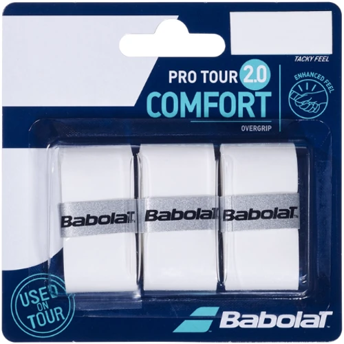 Обмотка Babolat Pro Tour 2.0 X 3 white (653053-101)