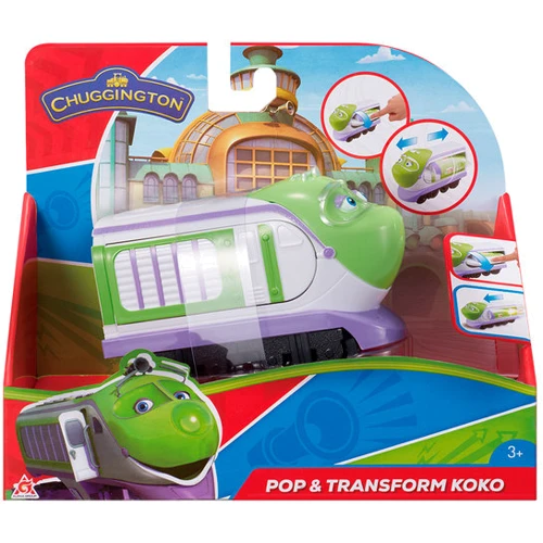 Паровозик Коко Chuggington Грай та трансформуй (EU890103)