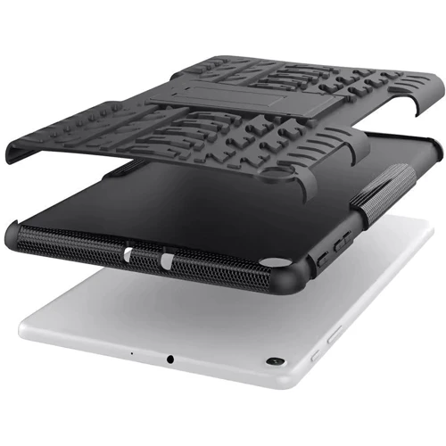 Аксесуар для планшетних ПК Epik TPU+PC Protector Stand Black для Samsung Galaxy Tab A7 Lite SM-T220 / SM-T225: Матеріал Пластик + TPU